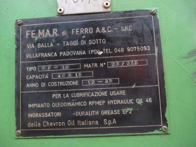 FE.MA.R PF 10